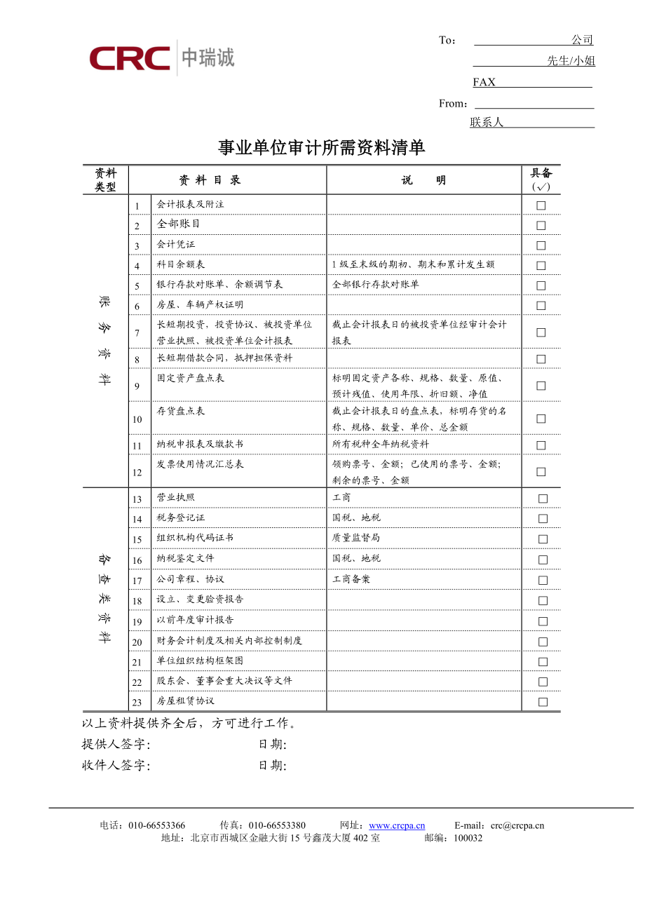 快速了解需出具审计报告的常见情况