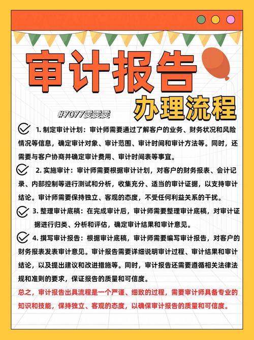 年度审计报告与招投标审计报告办理全指南 从合规到高效出具